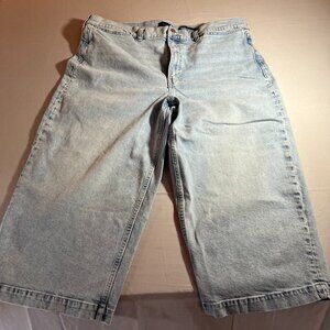 Banana Republic High Rise Wide Led Jeans Size 35 Short